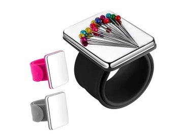 Listing 6 of 10 for Magnetic Wrist Sewing Pincushion Magnetic Pin Cushion For Sewing Magnetic Pin
