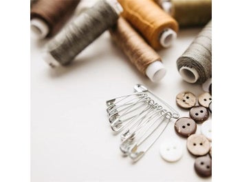 Listing 5 of 9 for 260Pcs Safety Pins Assorted Size Large Safety Pins And Small Safety Pins For