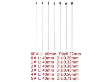 Listing 8 of 10 for 100Pcs Stainless Steel Specimen Pins High Hardness Needle Good Flexibility Pin