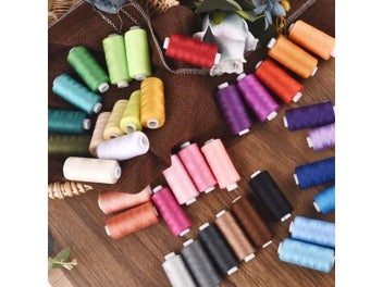 Listing 5 of 10 for 6/8/10/12Pcs 380/400Yards Polyester Embroidery Thread Kits For DIY Sewing