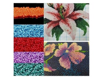 Listing 7 of 9 for Bead Cross Stitch Kits