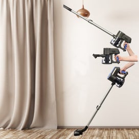 Listing 3 of 9 for BRAND-NEW Corded Stick Vacuum Cleaner Akitas S12T For Carpet & Pet Hair