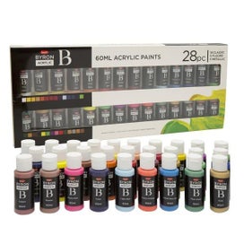 Listing 2 of 2 for Jasart Byron Acrylic Paint Set of 28 x 60ml