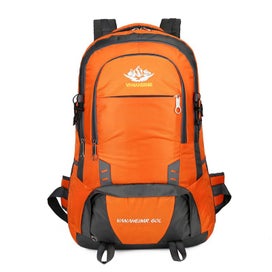 HikingBackpack60LLightweightCampingTravelBackpack-Orange