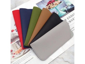 Listing 5 of 15 for 1Pcs PU Leather Glasses Bag For