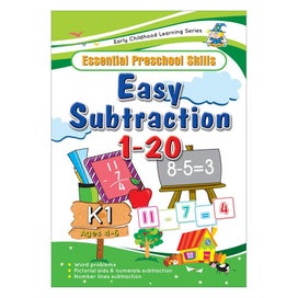 Listing 1 of 1 for Greenhill Activity Book 4-6 Yr Easy Subtraction