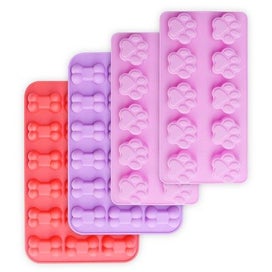 Listing 1 of 12 for Puppy Dog Paw and Bone Silicone Molds,Non-Stick Food Grade Silicone Molds for Ch