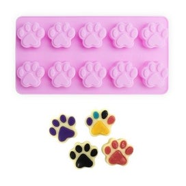 Listing 9 of 12 for Puppy Dog Paw and Bone Silicone Molds,Non-Stick Food Grade Silicone Molds for Ch