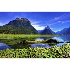 Listing 2 of 3 for Rokit Wall Art. Mirror Lake on Milford Road A2 Canvas Print