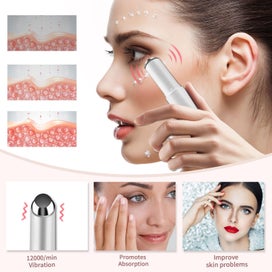 Listing 3 of 5 for Eye Face Massage Tool Eye Dark Circles Massager Eyes Care Tool White