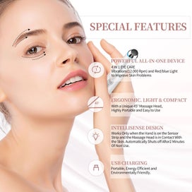 Listing 4 of 5 for Eye Face Massage Tool Eye Dark Circles Massager Eyes Care Tool White