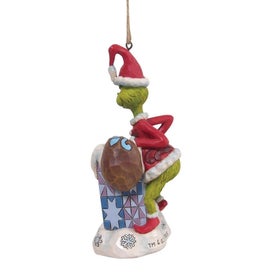 Listing 2 of 2 for Dr Seuss The Grinch by Jim Shore - Grinch In Chimney Hanging Ornament