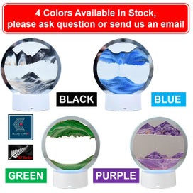 Listing 5 of 20 for NEW new Sandscapes Painting Picture Glass Frame Home Art Decor *Clearance*