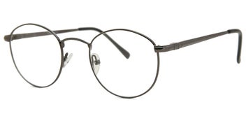 Listing 2 of 6 for Full Rim Oval Silver SmartBuy Collection Tinnkii Asian Fit 793A 47 Fashion