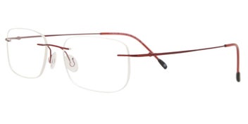 Listing 2 of 6 for Rimless Rectangle Red SmartBuy Collection Bethanana TTGV01 009 52 Fashion Unisex