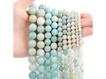 Listing 5 of 10 for Natural Stone Beads For Jewelry Making DIY Bracelet 4 6 8 10 12mm