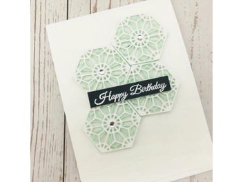 Listing 4 of 9 for Alinacutle Metal Cutting Die Cut Craft Cutting Card Cutting Hexagon Frame