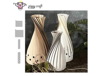 Listing 3 of 10 for Piggy Craft Metal Cutting Dies Cut Die Mold Star Lighting Decoration Scrapbook