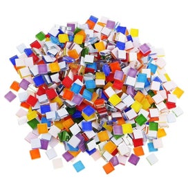 Listing 1 of 1 for 100pcs/lot Crystal Glass Mosaic Tile Handmade Creative Material For DIY C CHK29M