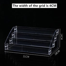 Listing 3 of 5 for Multilayer Transparent Acrylic Display Stand Nail Polish Perfume Stand Holder Ma