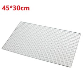 Listing 1 of 2 for BBQ Grate Mesh Net Grill Grate Grid Grid Rack For Japanese Korean Grill N CHK29M