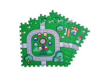Listing 1 of 8 for Baby Crawling Activity Mat Safety Environmental Materials With Creative Route