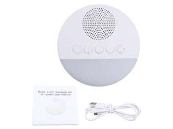 Listing 4 of 9 for 2 In 1 White Noise Machine Nature Soothing Sounds Therapy For Baby Adult