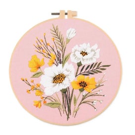 Listing 5 of 5 for Flower DIY Embroidery Kits 3D Flower Landscape Embroidery Stitching Kits CHK29M