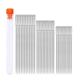 Listing 5 of 6 for 15-50pcs Stainless Steel Sewing Needles Side Hole Hand Sewing Needles Sel CHK29M