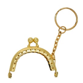 Listing 5 of 6 for New 4/5cm Coin Purse Metal Frame Bag Change Purse Frame with Keychain Arc CHK29M