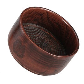 Listing 1 of 1 for 1pc Natural Wooden Small Men's Shaving Brush Bowl Non-Stick Bowl Eco-Frie CHK29M