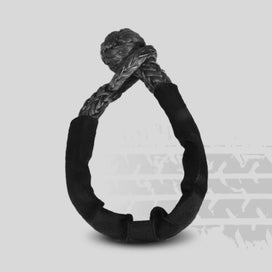 Listing 4 of 5 for Shatter Resistant Synthetic Soft Shackle Rope Heavy Duty Offroad 4X4 Tow CHK29M