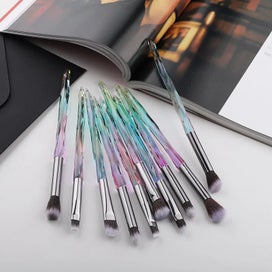 Listing 4 of 5 for KOSMETYI Eye Brush Mini Diamond Makeup Brush Set Eye Shadow Lip Eyebrow CHK29M