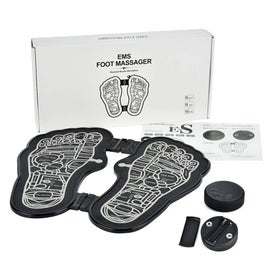 Listing 6 of 6 for EMS Massage Electric Foot Massager Pad Fisioterapia Electrodos Estimulado CHK29M