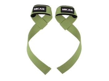 Listing 4 of 10 for MKAS 1 Pair Gym Lifting Straps Fitness Gloves Anti-slip Hand Wraps Wrist Straps