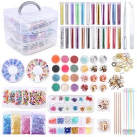 Listing 2 of 6 for All in One Silicone Molds Starter Kit with 1:1 Clear Epoxy Resin for Offi CHK29M