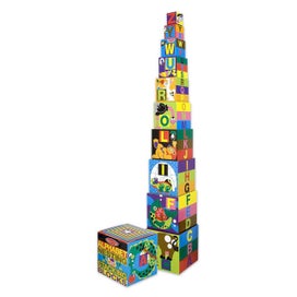 Listing 3 of 4 for Melissa & Doug Alphabet Nesting & Stacking Blocks