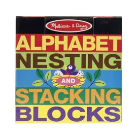 Listing 4 of 4 for Melissa & Doug Alphabet Nesting & Stacking Blocks
