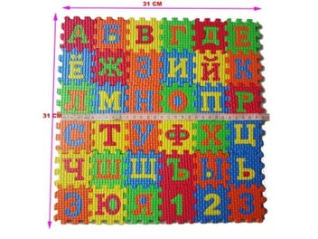 Listing 5 of 9 for 36pcs Baby Toy EVA Puzzle Mat For Early Teaching Crawling