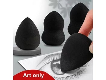 Listing 3 of 10 for Artist Blending Sponge Professional Washable Sketch Rubbing Sponge Reusable