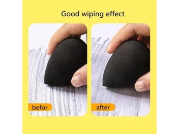 Listing 5 of 10 for Artist Blending Sponge Professional Washable Sketch Rubbing Sponge Reusable
