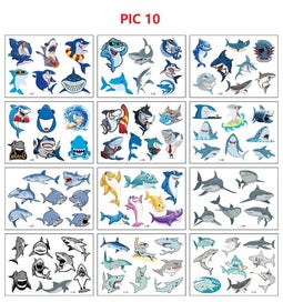 Listing 10 of 13 for Kids Boys Girls Party Waterproof Sticker Tattoos Temporary