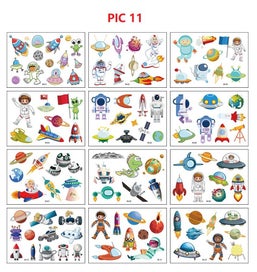 Listing 11 of 13 for Kids Boys Girls Party Waterproof Sticker Tattoos Temporary