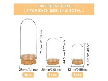 Listing 4 of 10 for Mini Glass Bottles