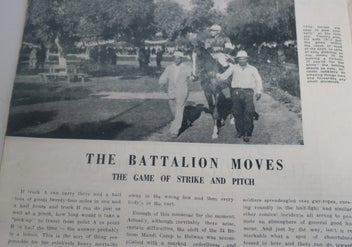 Listing 3 of 4 for Bab ellook- 24TH BATTALION JOURNAL 1941-V/RARE!