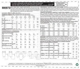 Listing 2 of 2 for McCalls Pattern 6973 Men's Tank Tops T-Shirts and Shorts SML-MED-LRG