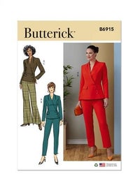 Listing 1 of 2 for Butterick Pattern 6915 Misses' Jacket and Pants Y5(18-20-22-24-26)