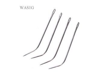 Listing 1 of 7 for 12pcs J TYPE Weaving Needle Hook /Sewing Needles For Human Hair Extension Hair