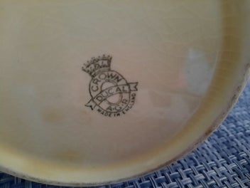 Listing 9 of 9 for Crown Ducal Ware Vintage Beer Tankard - Set of 6 - Rare to find set