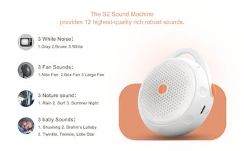Listing 6 of 6 for Baby Sleeping Aid White Noise Sleep Aid Night Light Sound Sleep Machine